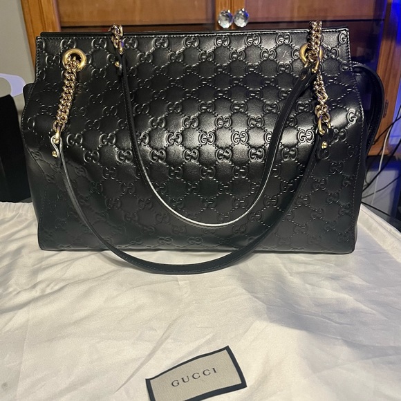 Gucci Guccissima Chain Handbag - Picture 3 of 14